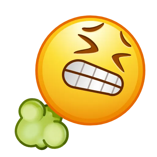 💨 Стикер «Mad Emoji» для Telegram