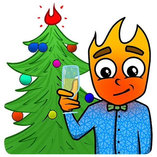 🎄 Стикер «MadGuy» для Telegram