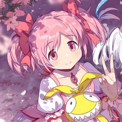 💗 Стикер «MADOKA NYA» для Telegram