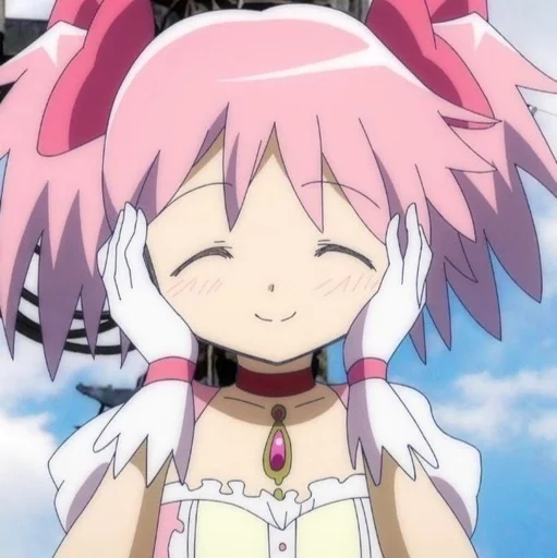 ☺️ Стикер «MADOKA NYA» для Telegram