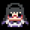 👓 Эмодзи «pixel madoka magica ♡» для Telegram