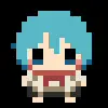 🌊 Эмодзи «pixel madoka magica ♡» для Telegram
