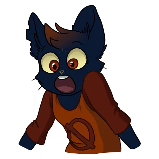 Стикерпак Mae Borowski from Night in the Woods для Telegram — скачать