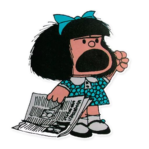 😡 Стикер «Mafalda Pack» для Telegram