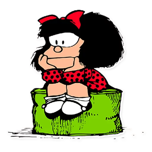 😐 Стикер «Mafalda Pack» для Telegram