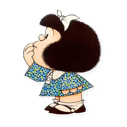 🤔 Стикер «Mafalda Pack» для Telegram