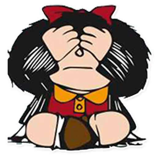 🙈 Стикер «Mafalda Pack» для Telegram