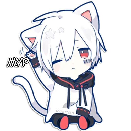 🦦 Стикер «Мафу-кун» для Telegram
