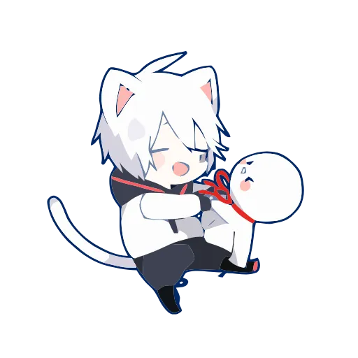 Стикерпак Mafumafu cat для Telegram