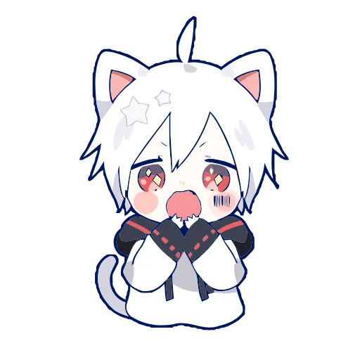😍 Стикер «Mafumafu cat» для Telegram