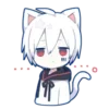 🤍 Эмодзи «Mafumafu cat emoji» для Telegram