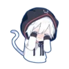 🤍 Эмодзи «Mafumafu cat emoji» для Telegram
