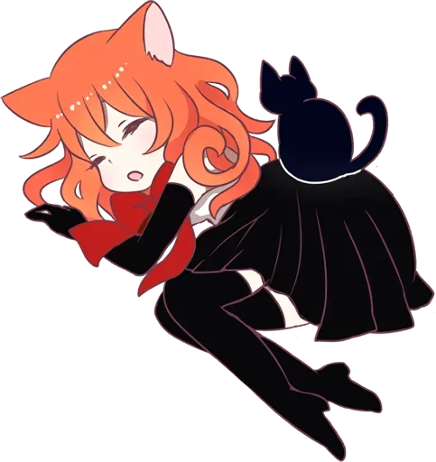 💤 Стикер «Magic Cat - remake Mori» для Telegram
