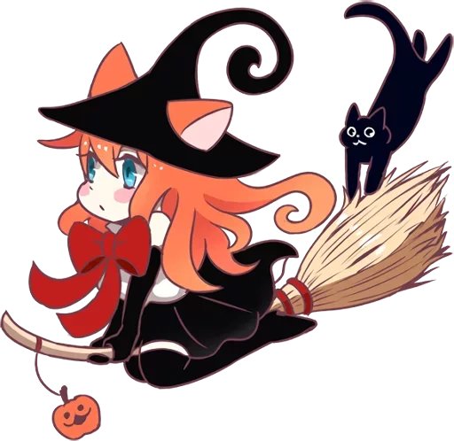 🚶 Стикер «Magic Cat - remake Mori» для Telegram