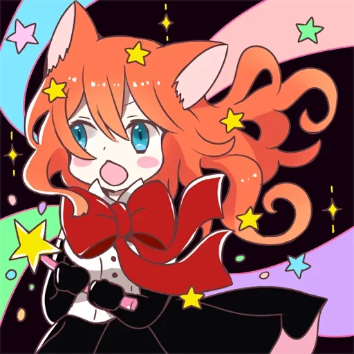 ✨ Стикер «Magic Cat - remake Mori» для Telegram