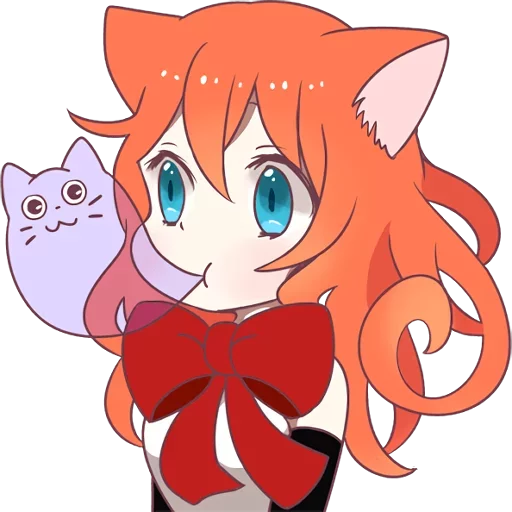 👻 Стикер «Magic Cat - remake Mori» для Telegram