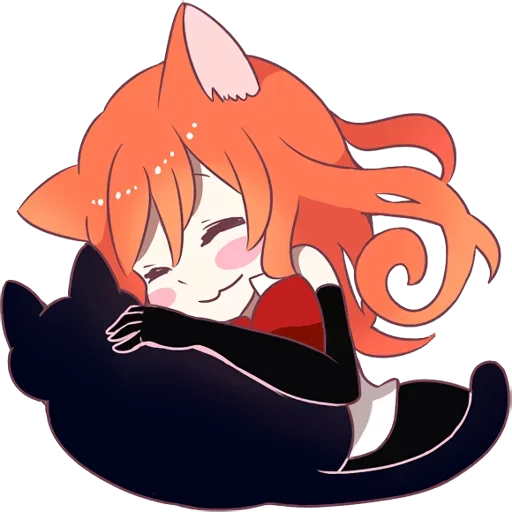 💤 Стикер «Magic Cat - remake Mori» для Telegram