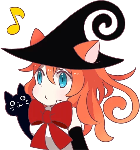 🎵 Стикер «Magic Cat - remake Mori» для Telegram
