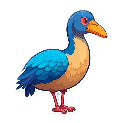 🦜 Стикер «милые звери cute animals» для Telegram