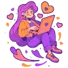 🧡 Эмодзи «magic orange» для Telegram