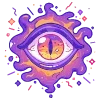 👁 Эмодзи «magic orange» для Telegram
