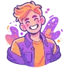 🧡 Эмодзи «magic orange» для Telegram