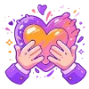 🧡 Эмодзи «magic orange» для Telegram
