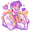🧡 Эмодзи «magic orange» для Telegram