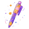 🖍 Эмодзи «magic orange» для Telegram