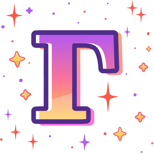 🔠 Эмодзи «magic orange ABC» для Telegram