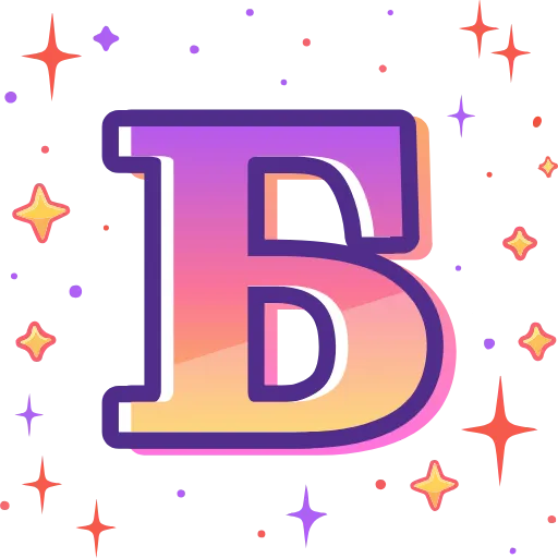 🔠 Эмодзи «magic orange ABC» для Telegram
