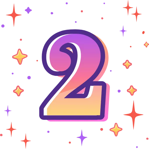 2️⃣ Эмодзи «magic orange ABC» для Telegram