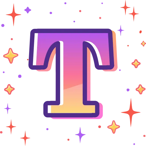 🔠 Эмодзи «magic orange ABC» для Telegram