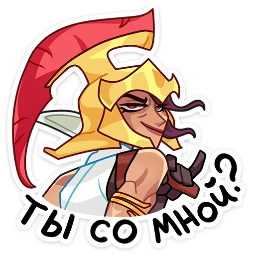 ⭐ Стикер «Магна» для Telegram