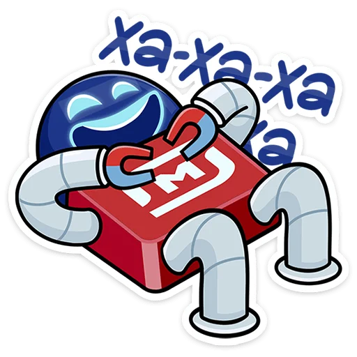 Стикерпак Робот М-3000 из Магнита для Telegram — скачать
