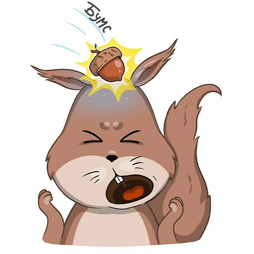 🐿 Стикер «Main and Big» для Telegram