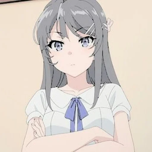 Стикерпак miyyu as mai sakurajima для Telegram — скачать