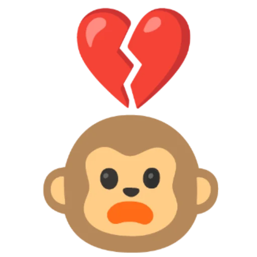 👍 Стикер «макака» для Telegram