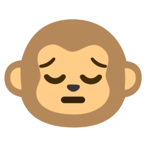 🍽 Стикер «макака» для Telegram