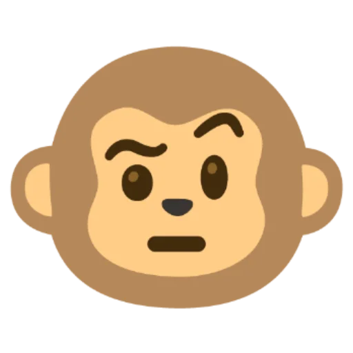 🍽 Стикер «макака» для Telegram