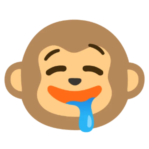 🍽 Стикер «макака» для Telegram