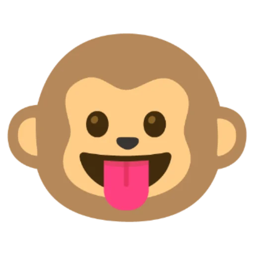 🙂 Стикер «макака» для Telegram