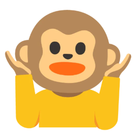✋ Стикер «макака» для Telegram