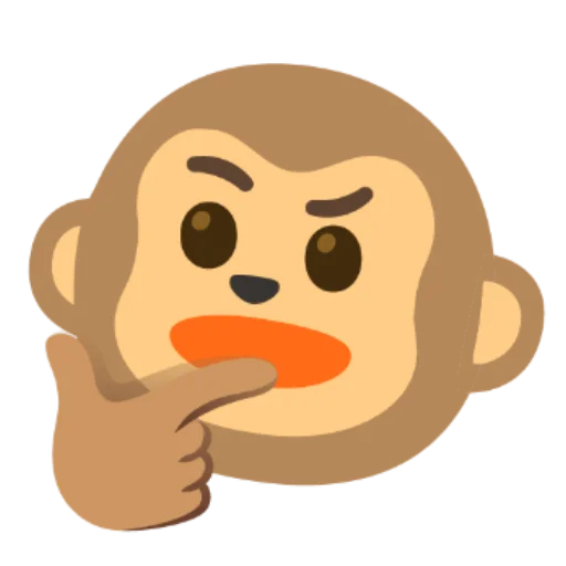 👍 Стикер «макака» для Telegram