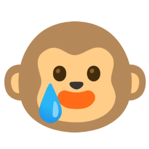 🧸 Стикер «макака» для Telegram