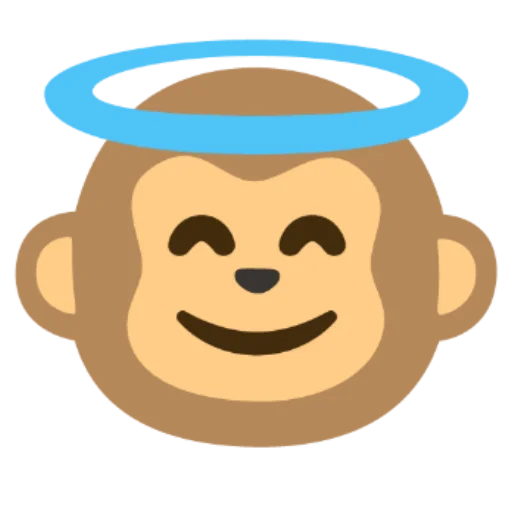 🙂 Стикер «макака» для Telegram