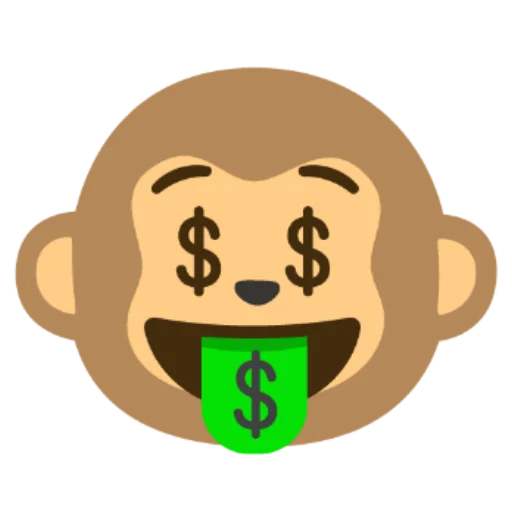 🍽 Стикер «макака» для Telegram