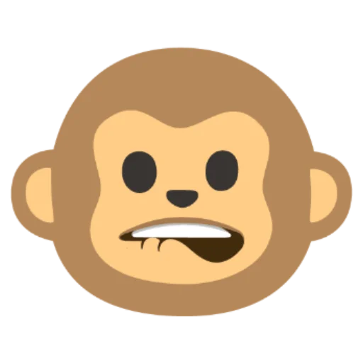 🙂 Стикер «макака» для Telegram