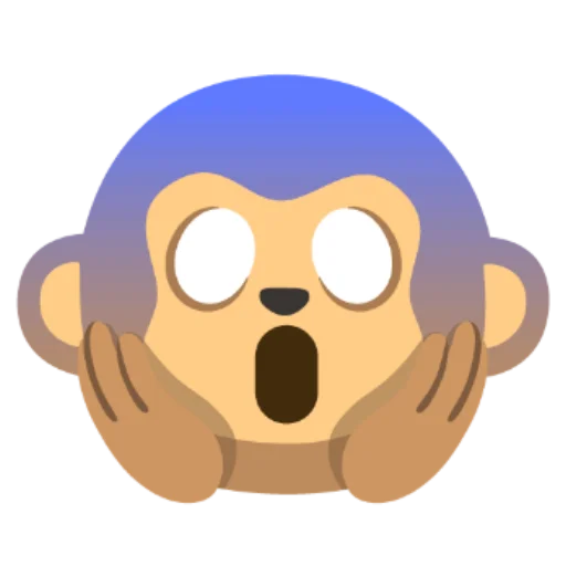 🙂 Стикер «макака» для Telegram