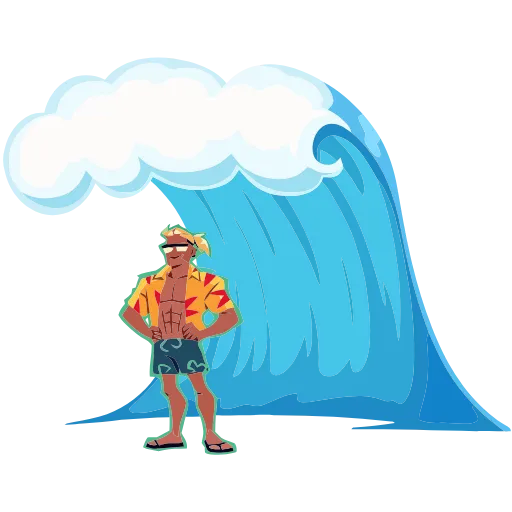 🌊 Эмодзи «Мако» для Telegram